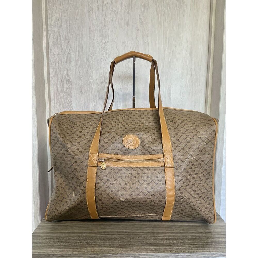 Gucci Boston Bag Interlocking Leather GG